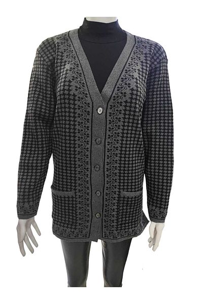 Sel Giyim New Season Mother - Patterned Personality Cardigan and Jacket