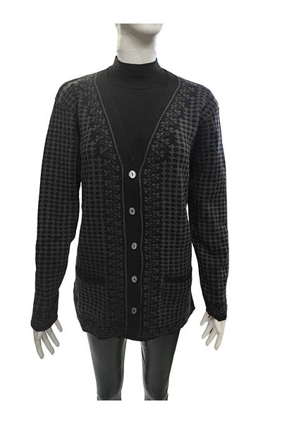 Sel Giyim New Season Mother - Patterned Personality Cardigan and Jacket
