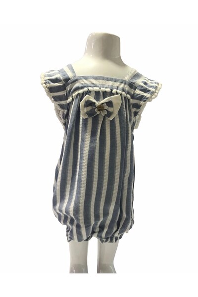 Babydoll Indigo Jumpsuit