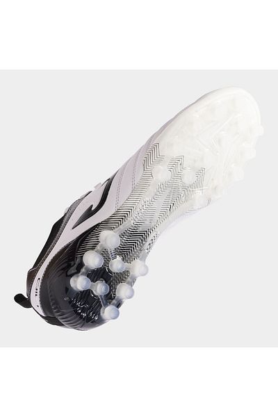 Joma Numero-10 2402 White Black High Waist Artificial Grass