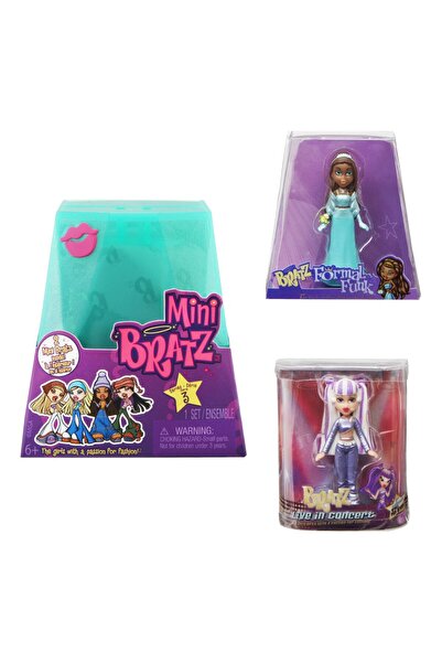 Bratz MGAE BRATZ IDS505327-505324 MINIS Bratz Minis Seri 3 bebek Sürpriz Paket