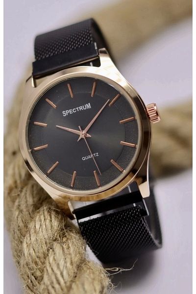 Spectrum Stylish Appearance Magnet Cord Men's Wristwatch Mat-135