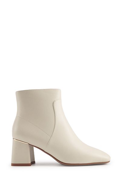 Nine west white ankle boots online