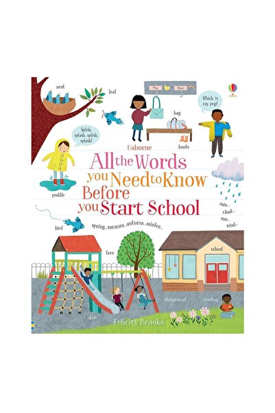 Usborne All The Words You Need To Know Before School