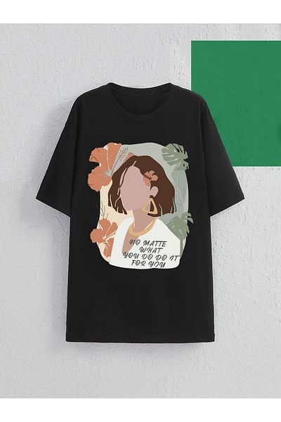 Pink Sky NOMATTE PRINTED WOMEN'S AND MEN'S OVERSIZED T SHIRT
