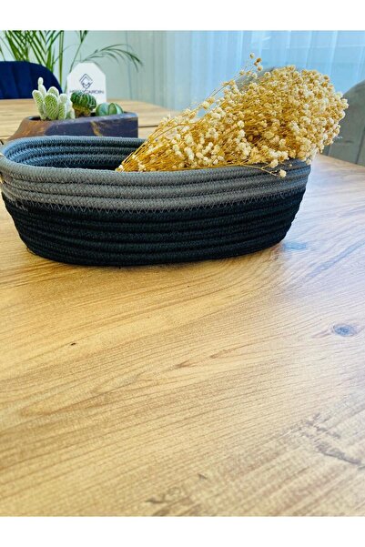 JÜTEX HOME Coș de pâine din răchită și iută 30x20x10 - Depozitare și organizare