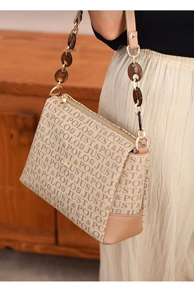 Just Polo Justpolo Shoulder and Crossbody Bag - Ki Strap, Multi-Compartment