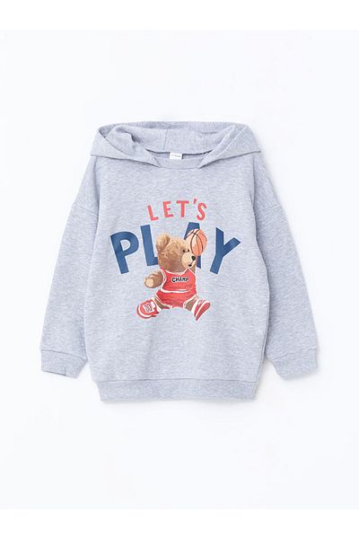 LC Waikiki Lcw Door Long Sleeve Baby Boy Sweatshirt & Sweatpants Family Set