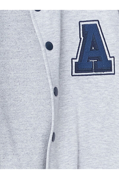 LC Waikiki Printed College Jacket and Sweatpants Set for Baby Boy - Set of 2