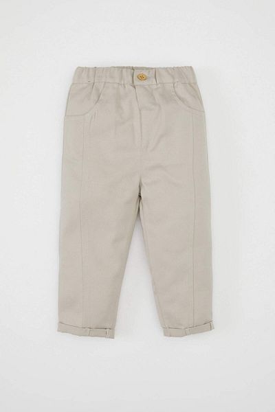 DeFacto Dfc - Gabardine Straight Leg Pants for Baby Boy