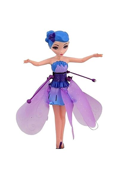 Armas Toys Mor Hareket Sensörlü Uçan Sihirli Peri Elsa Uçan Peri Oyuncağı