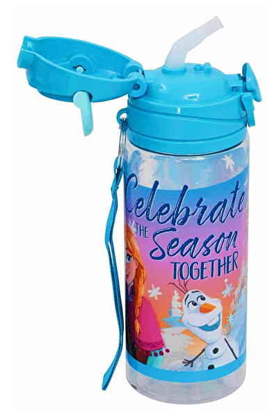 Frozen Elsa Licensed Set of 5 - School and Lunch Box, Water Bowl and Pen Holder Container