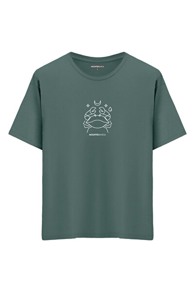 Mounte Bianca Unisex rak - Oversize kroj T-shirt