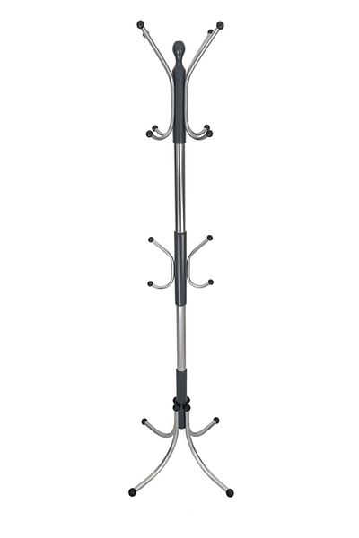 TOLUNAY Orchid Model Anthracite Gray Coat Rack Standing Hanger