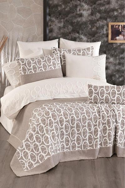 Çeyiz Diyarı Beige 10 Piece Dowry Set - Diyarı Ring