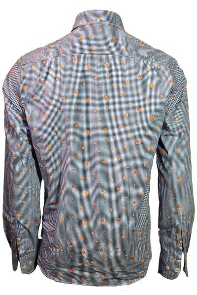 Campione 3709208 Чоловіча сорочка Sax - у клітинку