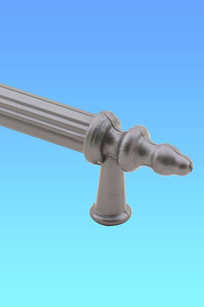 Badem10 (Gri) Plastic dur Polavit 96 mm Bucătărie Sertar Capac dulap Manșete