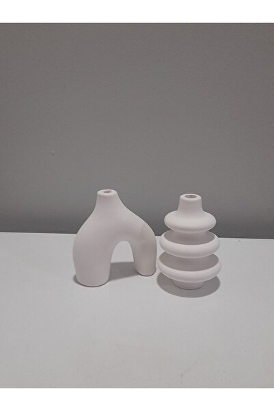 Daisy Minimal Vazo Set 2'li Bohem Biblo Minyatür