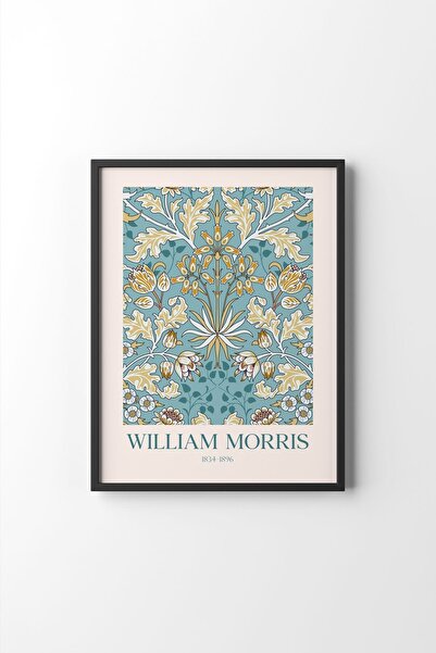 epiqart William Morris - Black Frame