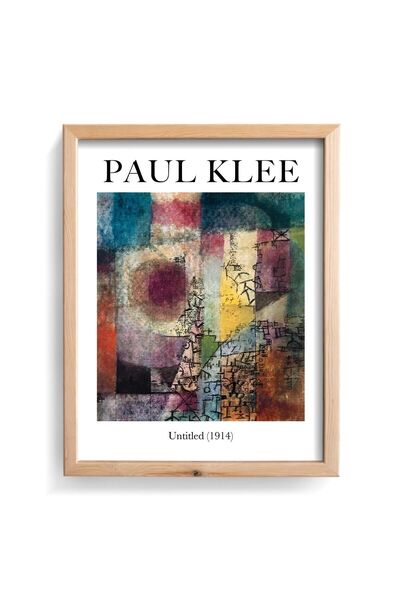 epiqart Paul Klee - Ramă cu model din lemn