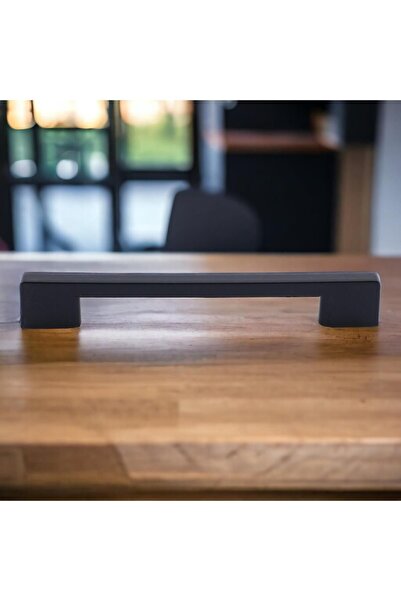 Badem10 (SERT PLASTİK) Köprü 192 Mm Siyah Mobilya Mutfak Çekmece Dolabı Dolap Kulpu Kulbu Kulpları