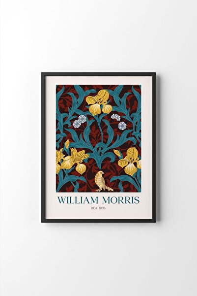 epiqart William Morris - Black Frame