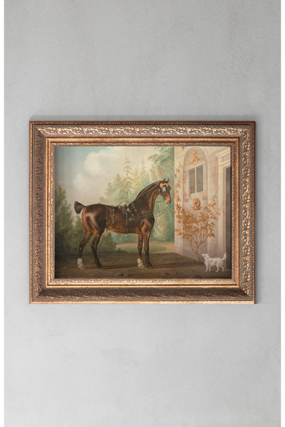 artflow At ve Köpek - Çerçeve