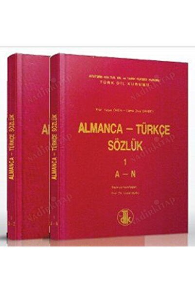 ALMANCA TÜRKÇE SÖZLÜK   (2 CİLT TAKIM HALİNDE)-VURAL ÜLKÜ