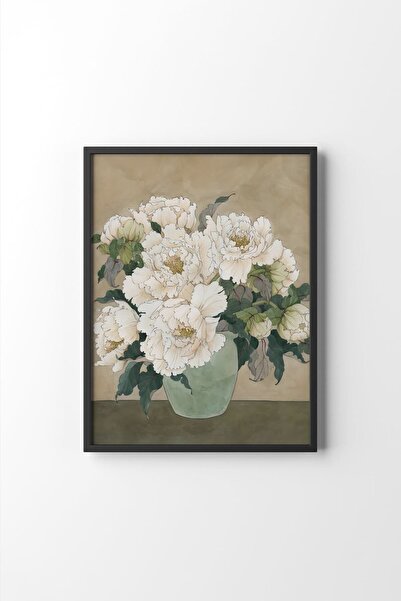 epiqart Μαύρος σκελετός λουλουδιών