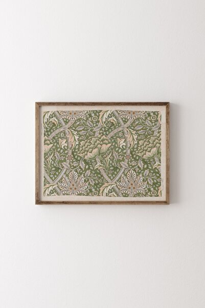 epiqart Windrush - William Morris - Ahşap Desenli Çerçeve
