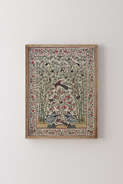 epiqart Palempore - Ahşap Desenli Çerçeve