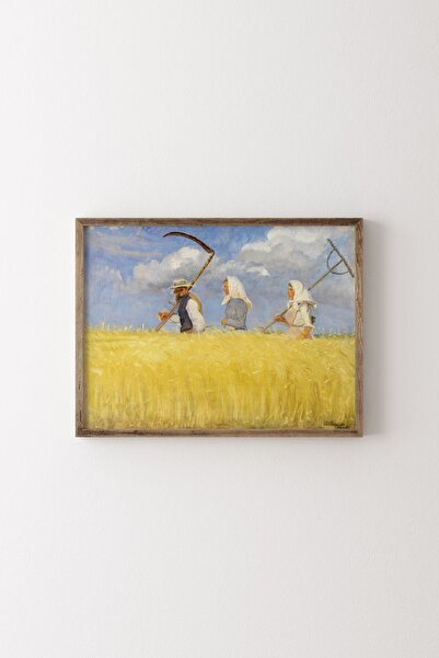 epiqart Farming Families - Cadru din lemn cu model