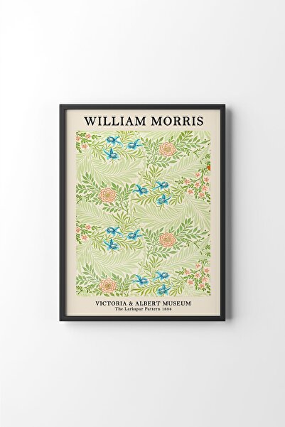 epiqart William Morris - Black Frame