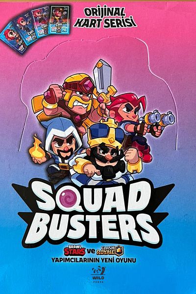 wildpanda بطاقات ألعاب Squad Busters (جديدة) 100 - 10 صناديق