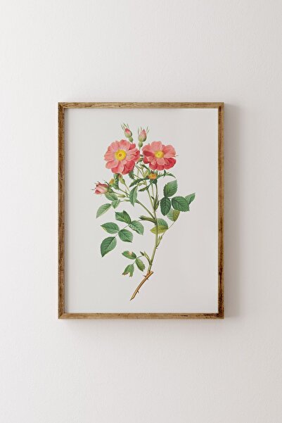 epiqart Flowers - Wooden Patterned Frame