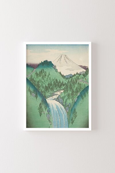epiqart Mount Fuji - White Frame
