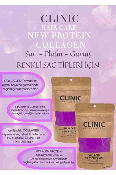 CLINIC PYROO Silver Mor Şampuan 1000 ml