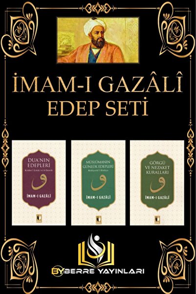 Ehil Yayınları İMAM-I GAZALİ EDEP SETİ 3 KİTAP -BERRE YAYINLARI