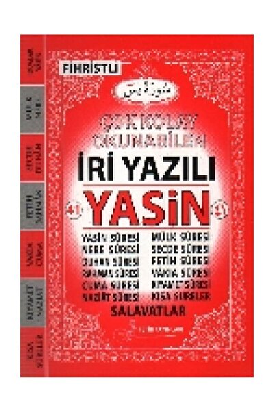 Fetih Yayınları Fihristli Çok Kolay Okunabilen CEP BOY İri Yazılı 41 Yasin