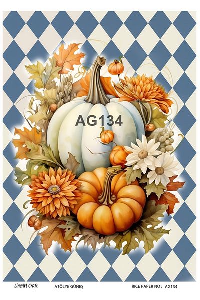LİNEART Brass Decopage Paper Lineart - La-Ag134