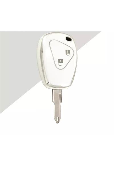 AYZ GARAGE Husa pentru chei Renault-dacia Material Tpu Off White