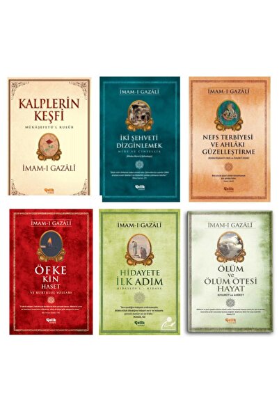 Çelik Yayınevi 6 Adet Imam Gazali Eser  - Kalplerin Keşfi