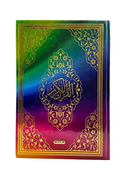 Ayfa Basın Yayın Orta Boy Renkli Gökkuşağı Kuran-ı Kerim