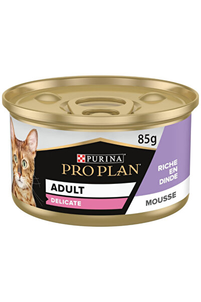 Pro Plan Delicate Hindi Etli Yetişkin Kedi Konservesi 85 Gr 24 Adet