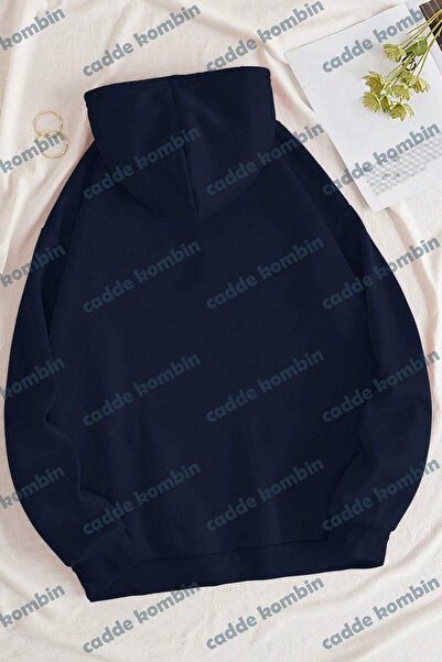 caddekombin Unisex Oversize με λεπτομέρεια εκτύπωσης