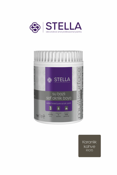 Stella Boya 1 Lt. Karanlık Kahve