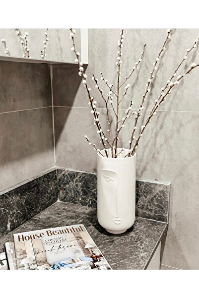 Şirin Hobi Dünyası Seramik Hm Yüz Vazo