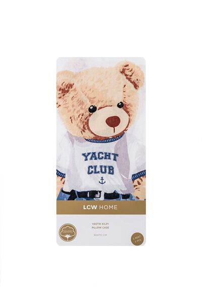 LC Waikiki LCW HOME Teddy Printed 2-Piece Pillow Case - 50x70 Cm
