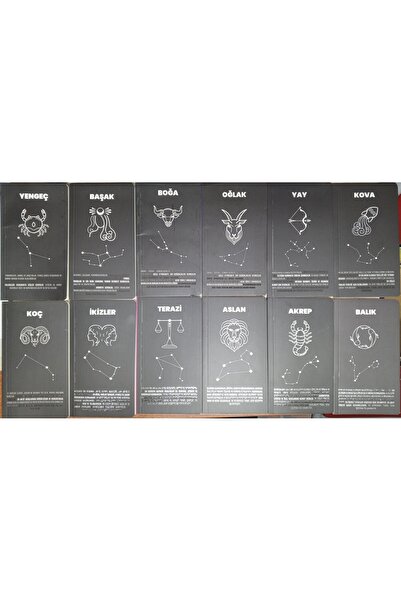 Ceren LİLAMOR BURÇLAR DEFTER 9x16 48 SYF
