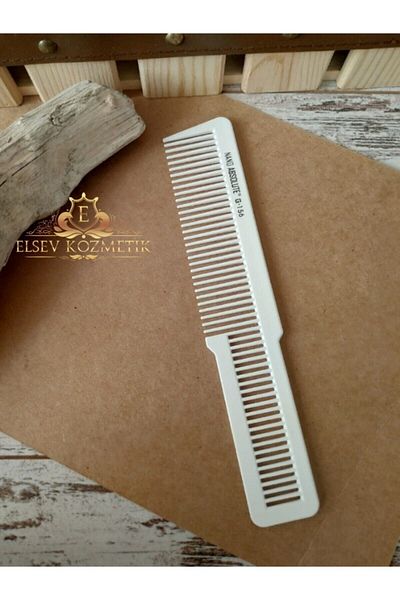 Nano Absolute Cutting Comb G-156 White Elsevkozmetik